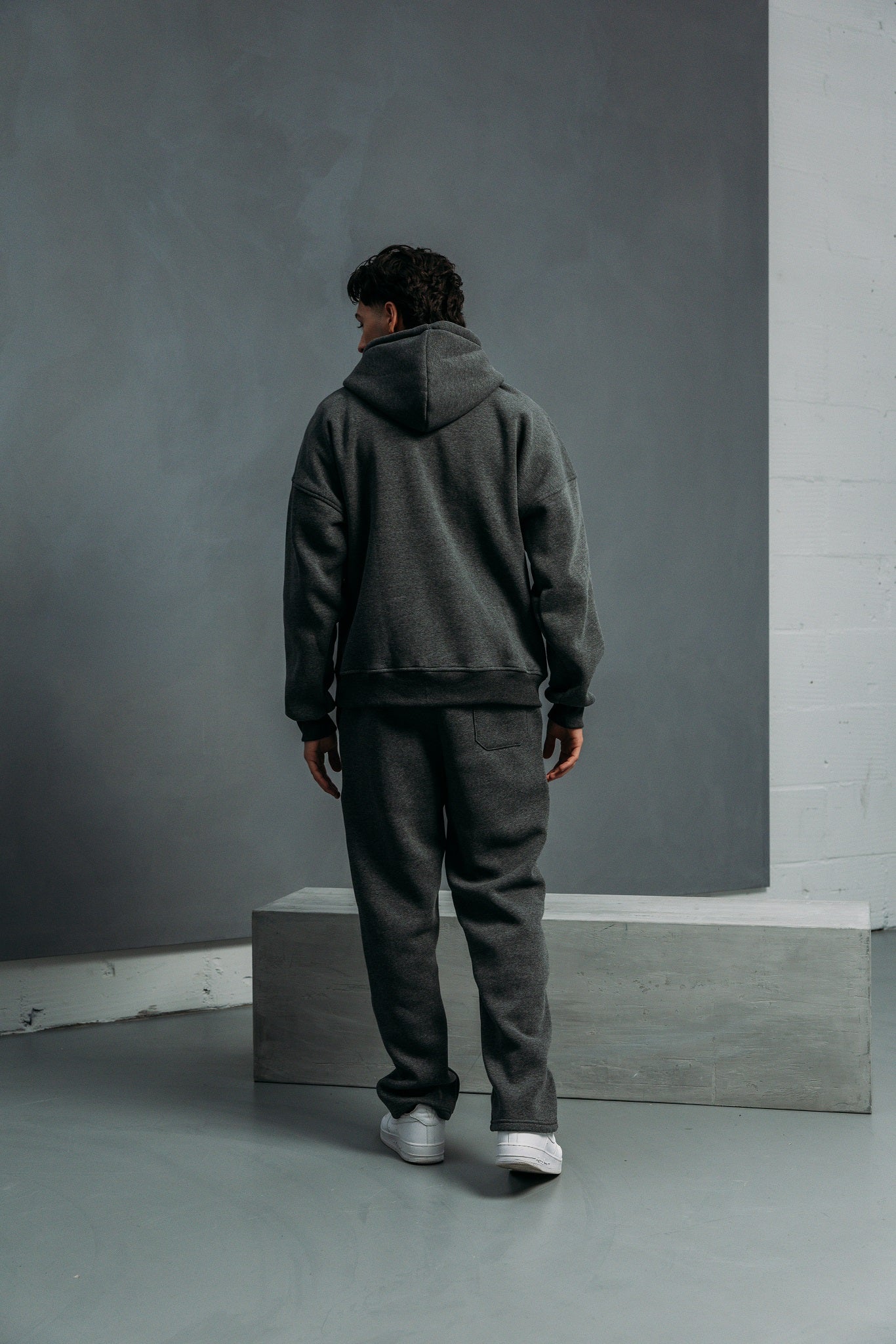 Zip-Up Tracksuit Grey