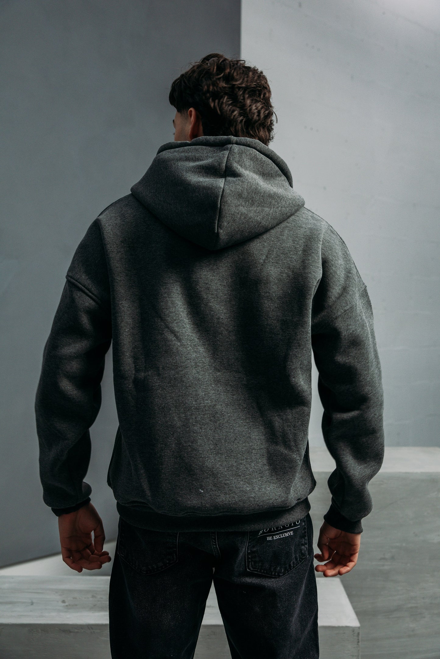 BRG Classic Zip Hoodie Grey