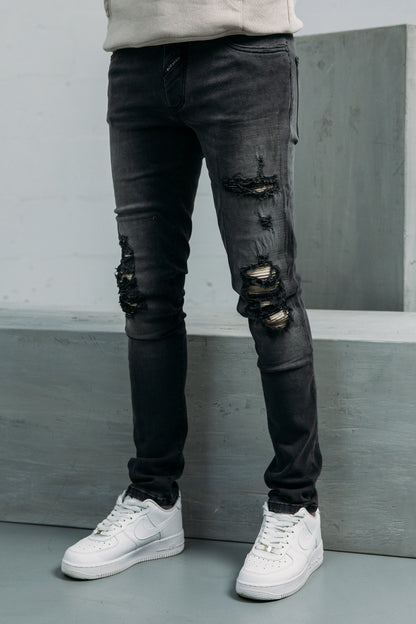 Ripped  Jeans 8068