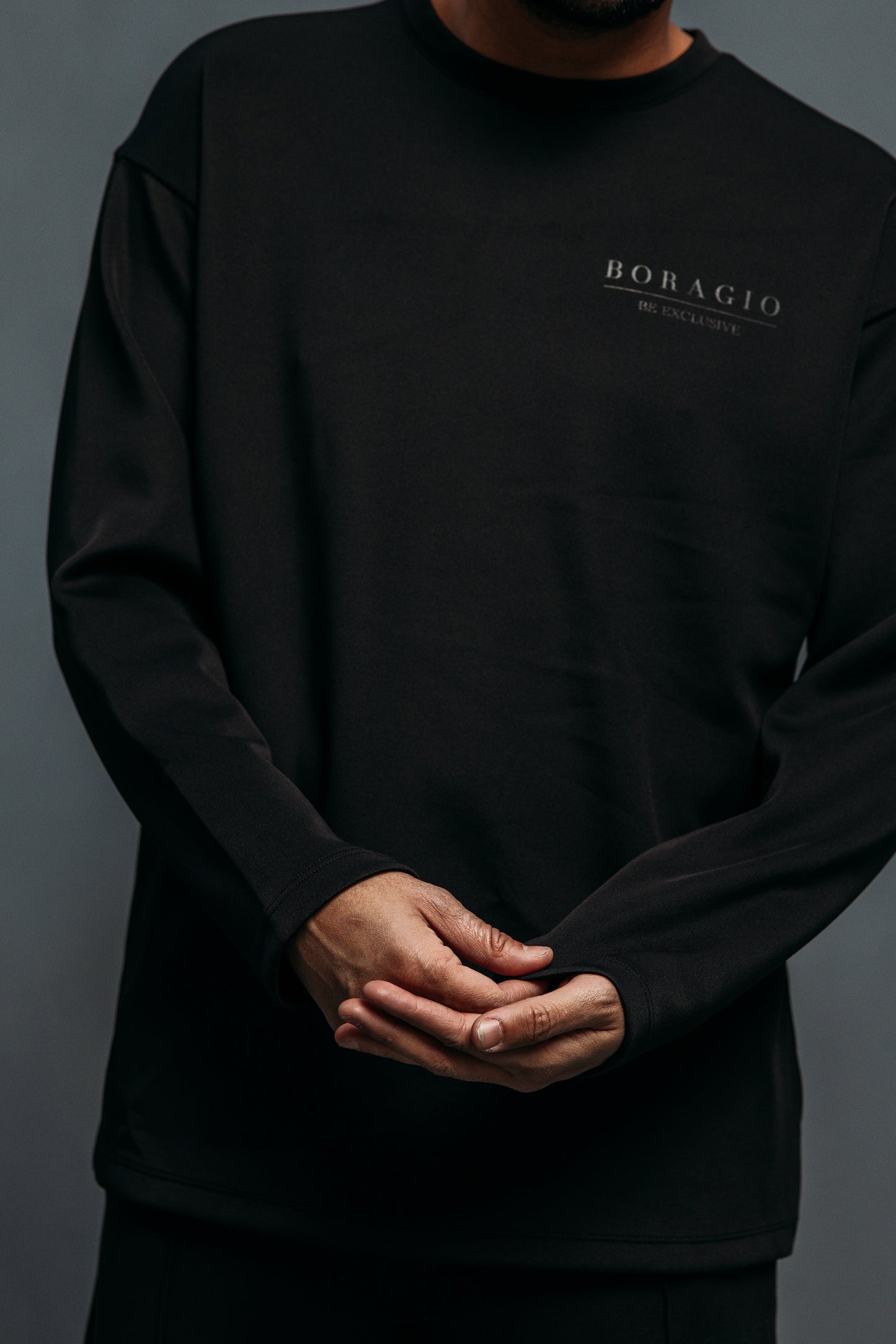 Luxe Sweatshirt Black