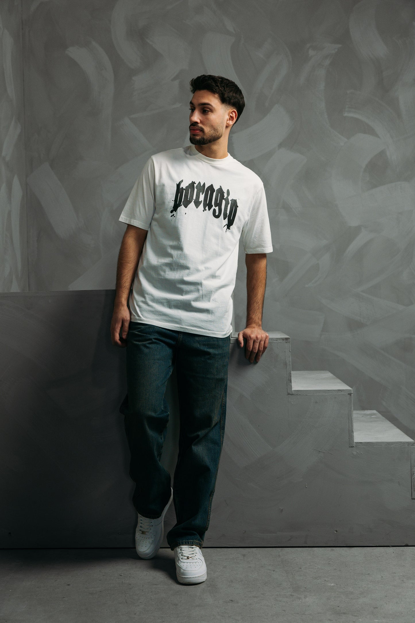 Graffiti Logo T-shirt – White Edition