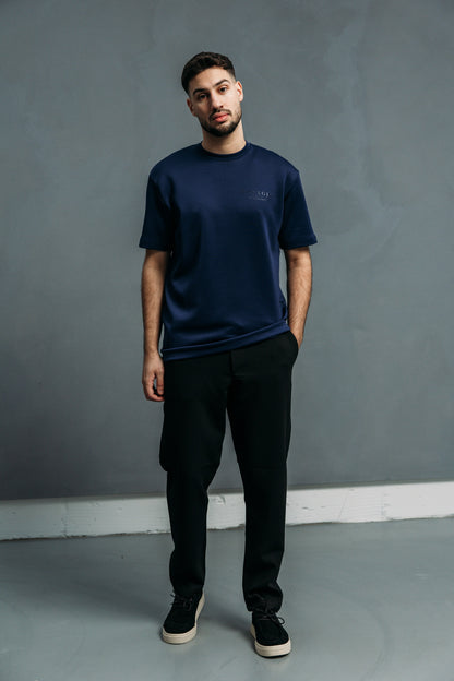 Boragio Luxe T-shirt Dark Blue