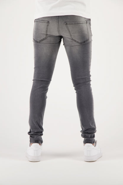 Slim Fit Washed Jeans